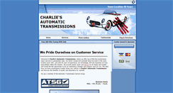 Desktop Screenshot of charliestransmissions.com